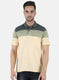 Men Green Stripe T-Shirt