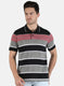Men Black Stripe T-Shirt