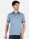 Men Blue Printed T-Shirt