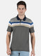 Men Black Stripe T-Shirt