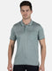 Men Green Stripe T-Shirt