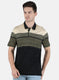 Men Black Stripe T-Shirt
