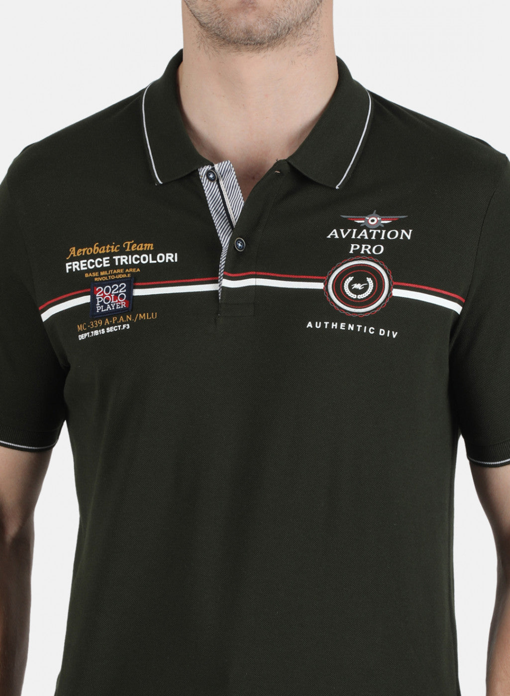 Men Green Printed T-Shirt