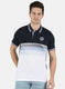 Men NAvy Blue Printed T-Shirt