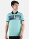 Men Blue Printed T-Shirt