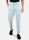 Men Blue Plain Lower