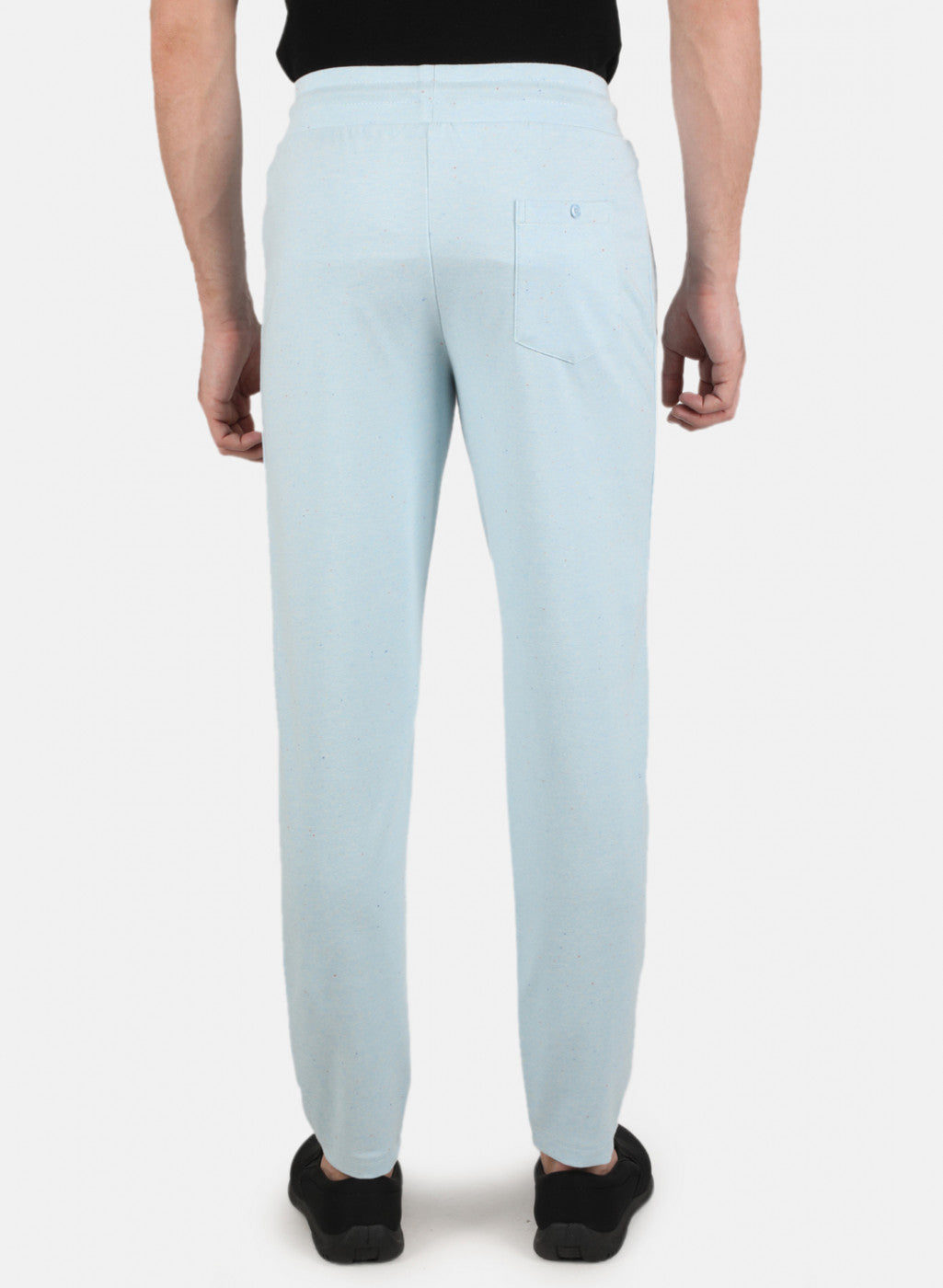 Men Blue Plain Lower