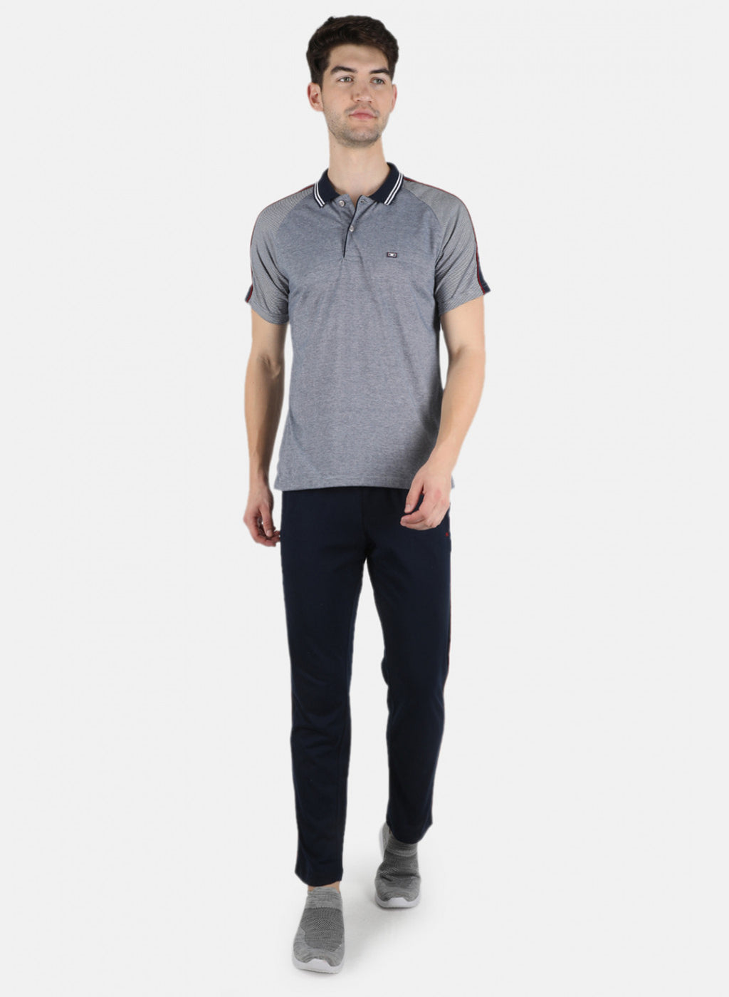 Men Blue Stripe 3 Pc Combo