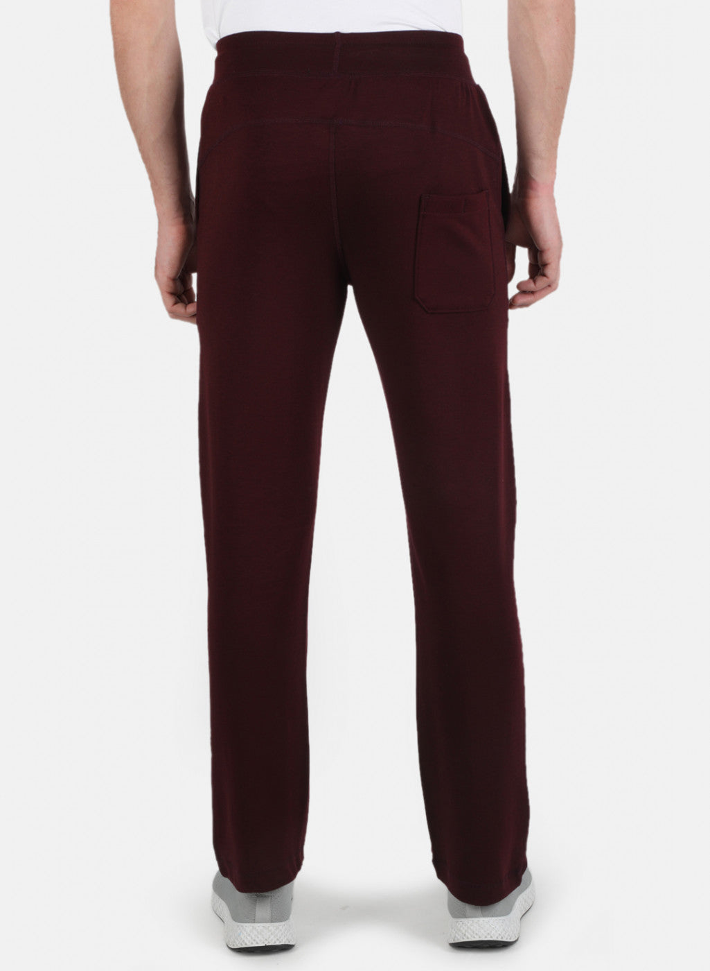 Men Maroon Smart Fit Lower