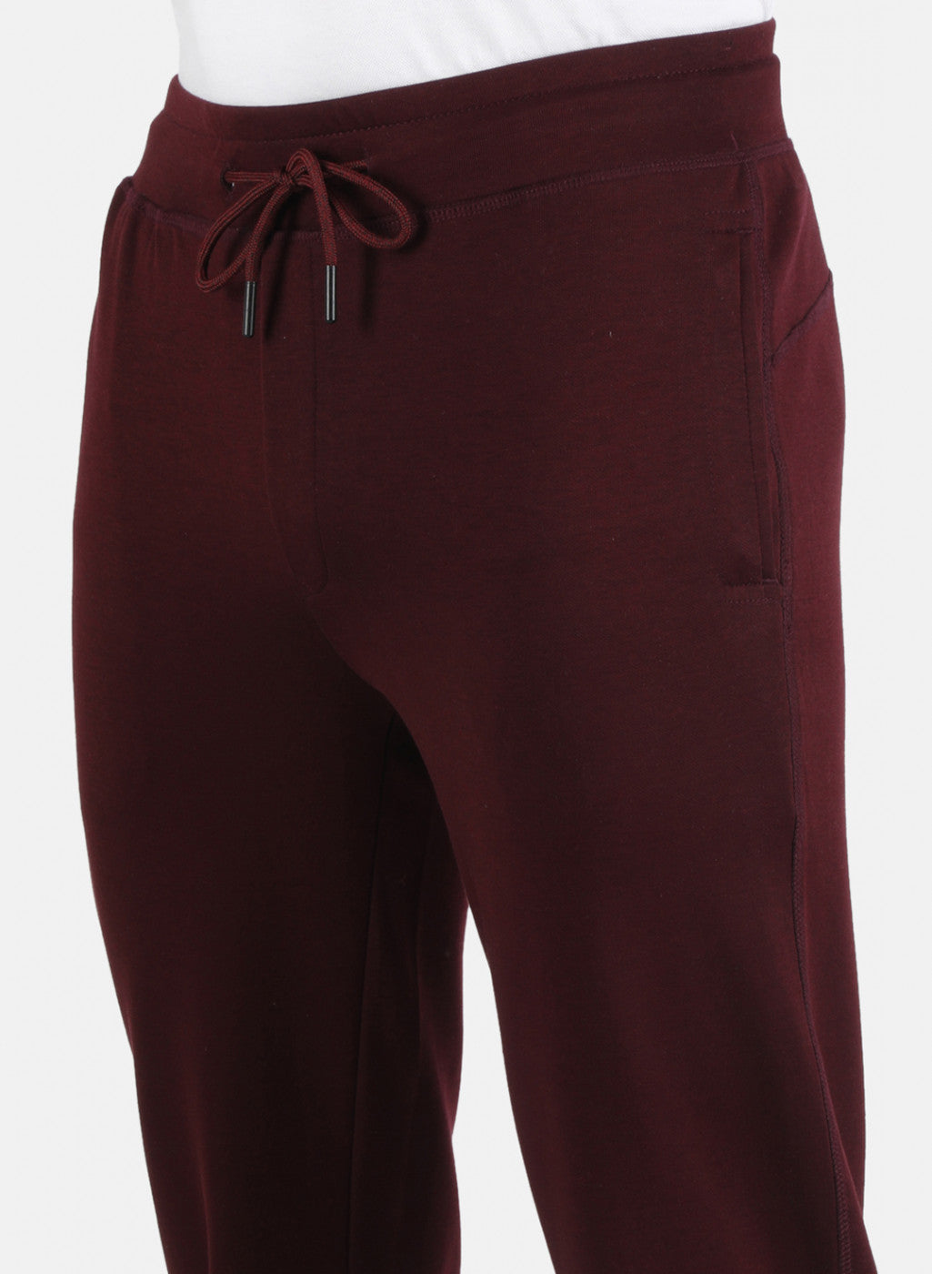 Men Maroon Smart Fit Lower