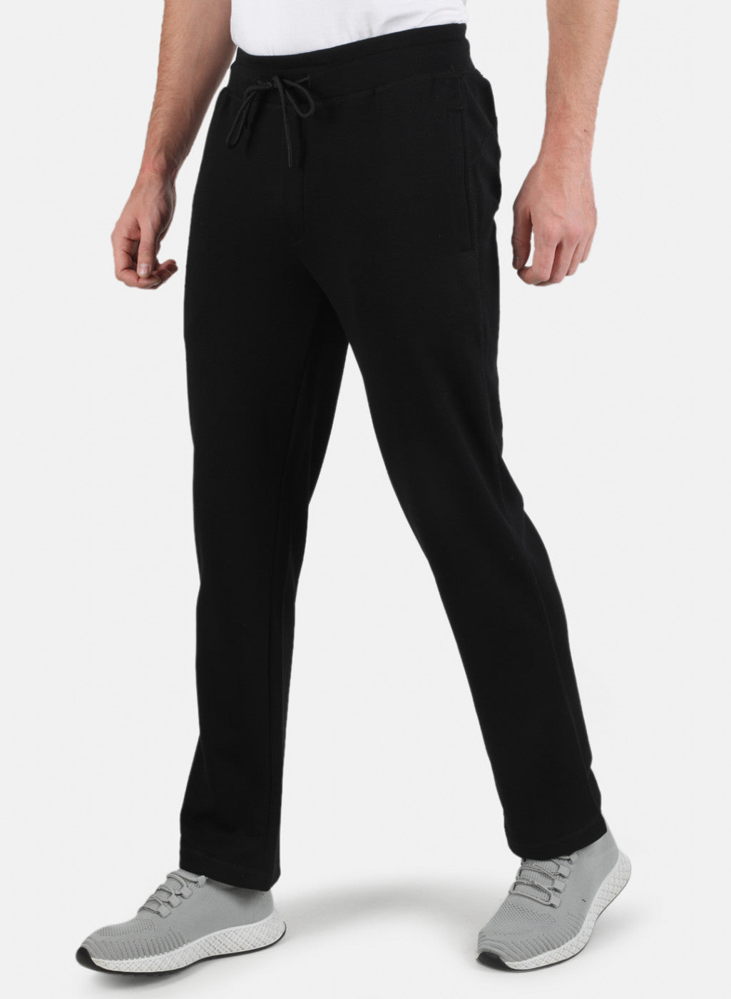 Men Black Smart Fit Lower