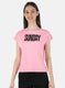 Women Pink Printed Top