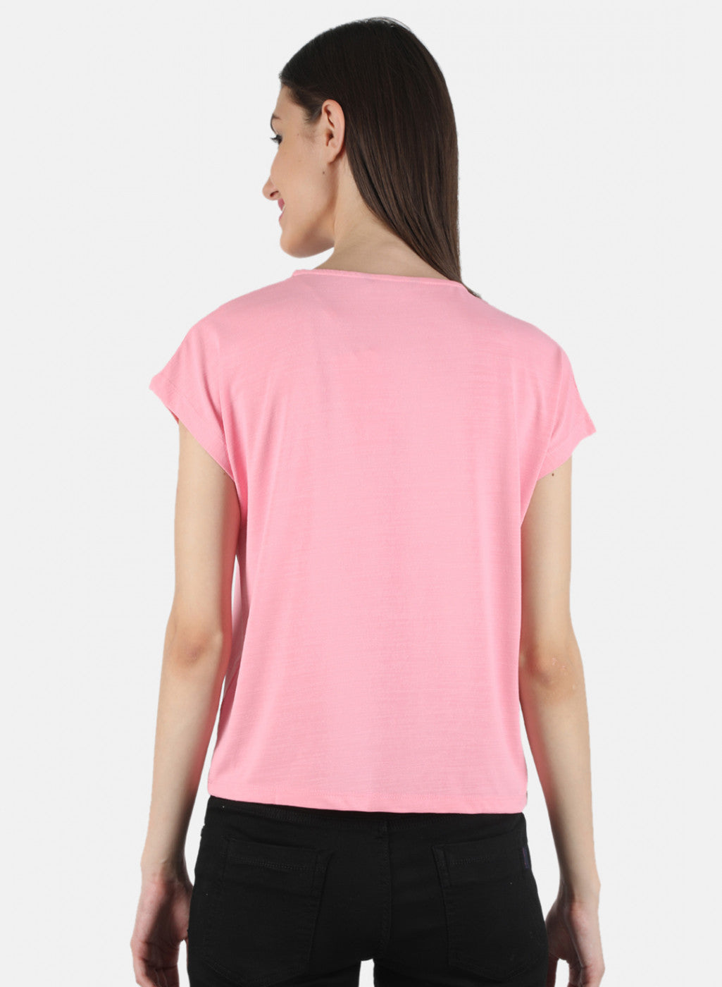 Women Pink Printed Top
