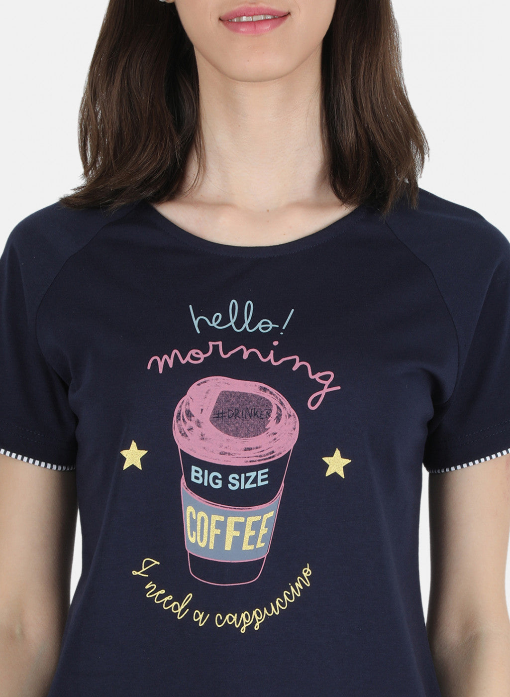 Women Navy Blue Printed Lower Set