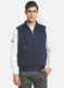 Men NAvy Blue Check Jacket