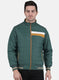 Men Green Solid Jacket