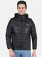 Men Black Solid Jacket