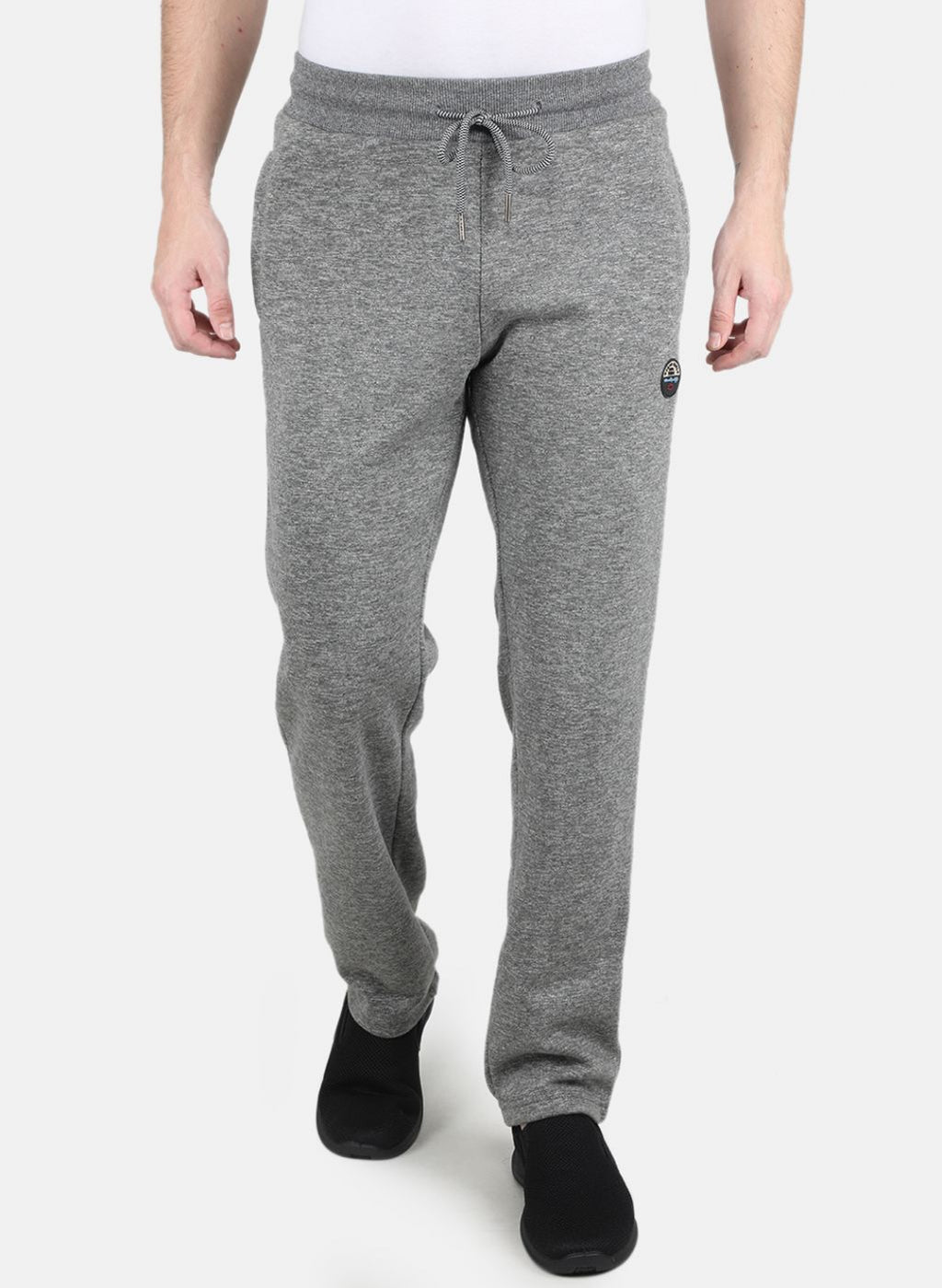 Men Grey Regular Fit Winter Lower