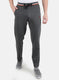 Men Grey Slim Fit Winter Lower