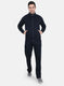 Men NAvy Blue Solid Tracksuit