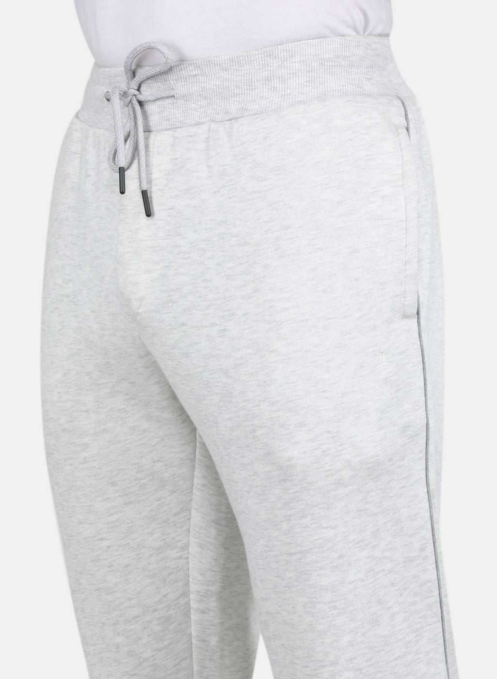 Men Grey Solid Tracksuit