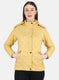 Women Mustard Embroidered Jacket