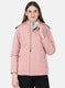 Women Pink Solid Jacket