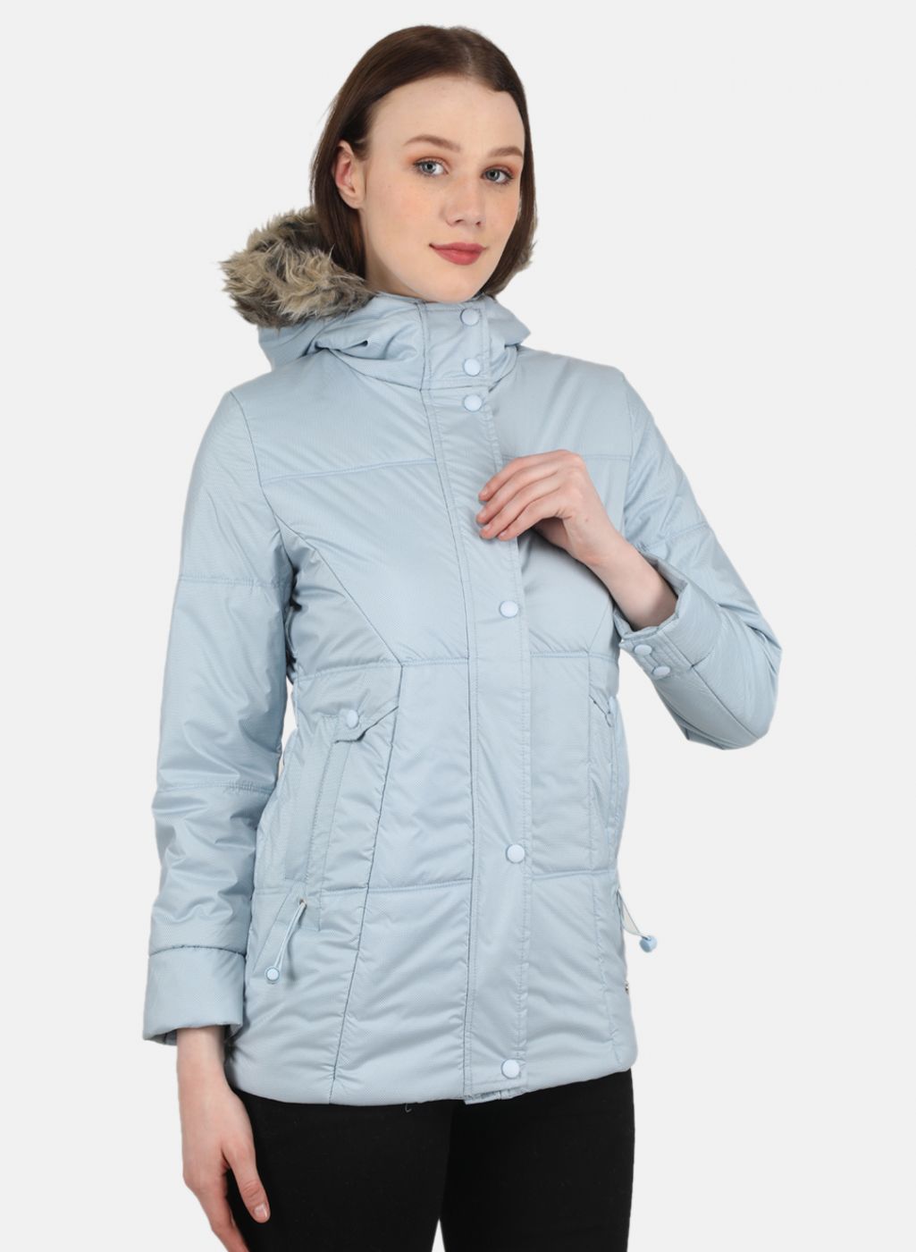 Women Blue Stripe Jacket