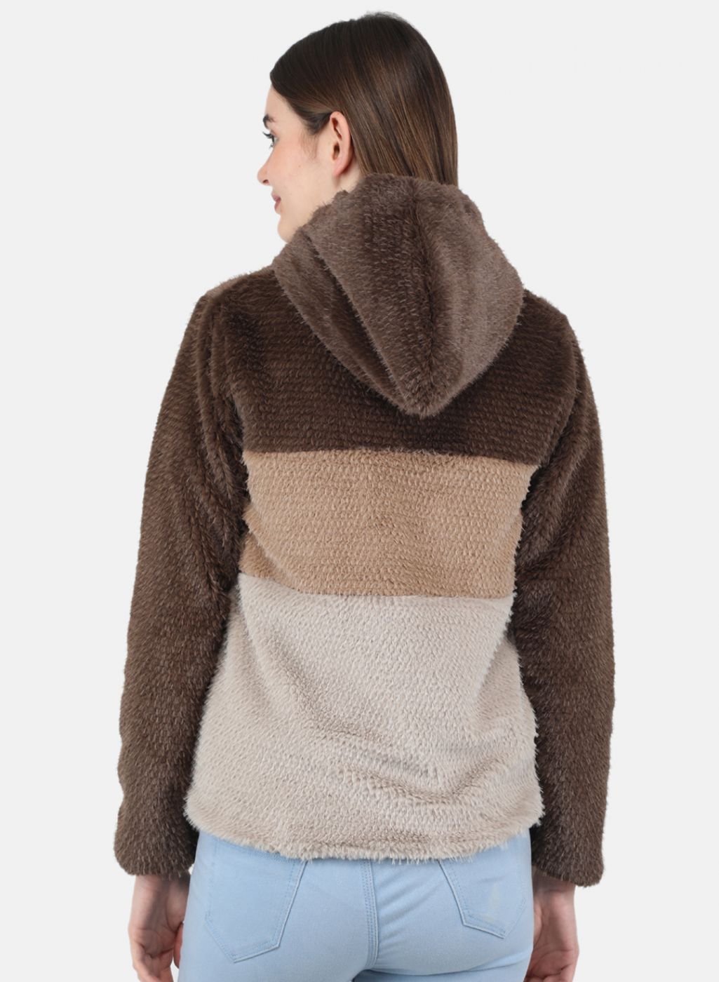 Women Brown Printed Jacket