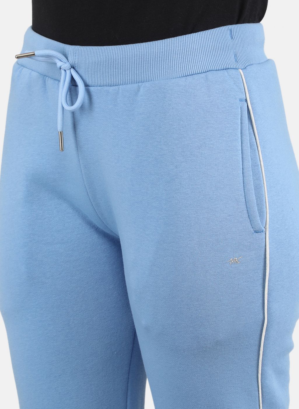 Women Blue Printed Tracksuit