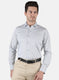 Men Grey Check Shirt
