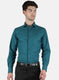 Men Blue Check Shirt