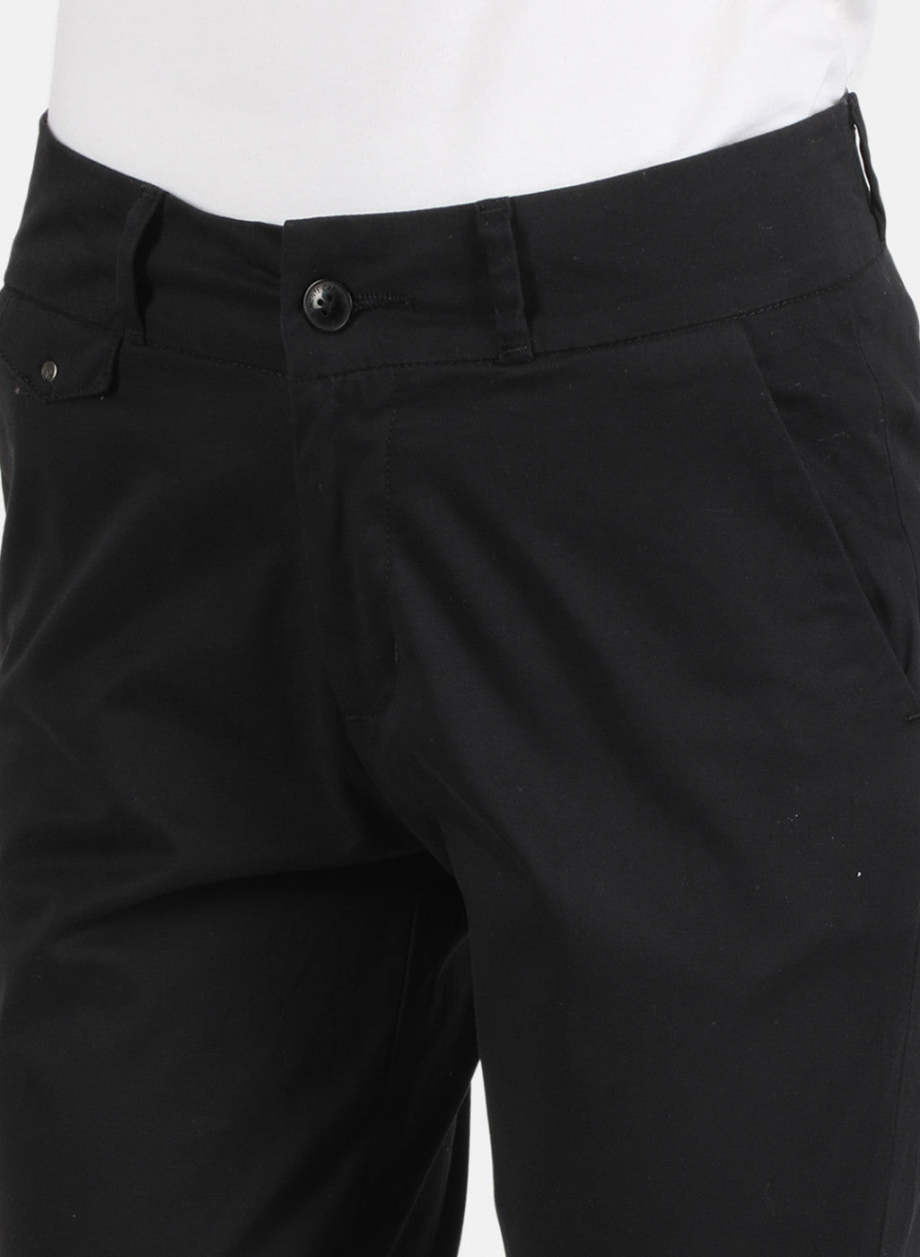 Women Black Slim Fit Trouser