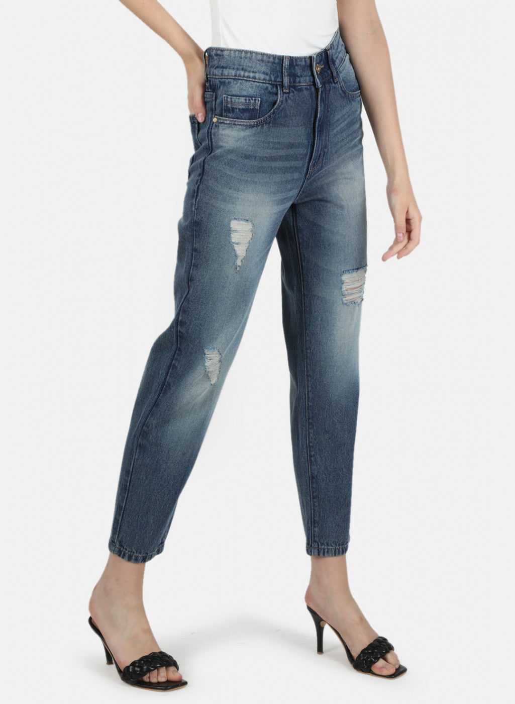 Women Blue Slim Fit Denim
