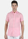 Men Pink Solid Shirt