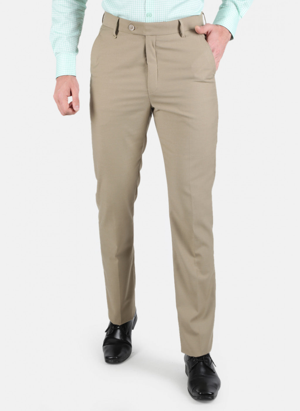 Men Brown Regular Fit Trouser