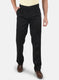 Men Black Regular Fit Trouser