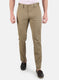 Men Brown Smart Fit Trouser