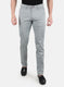 Men Light Blue Smart Fit Trouser