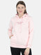 Women Pink Embroidered Sweatshirt