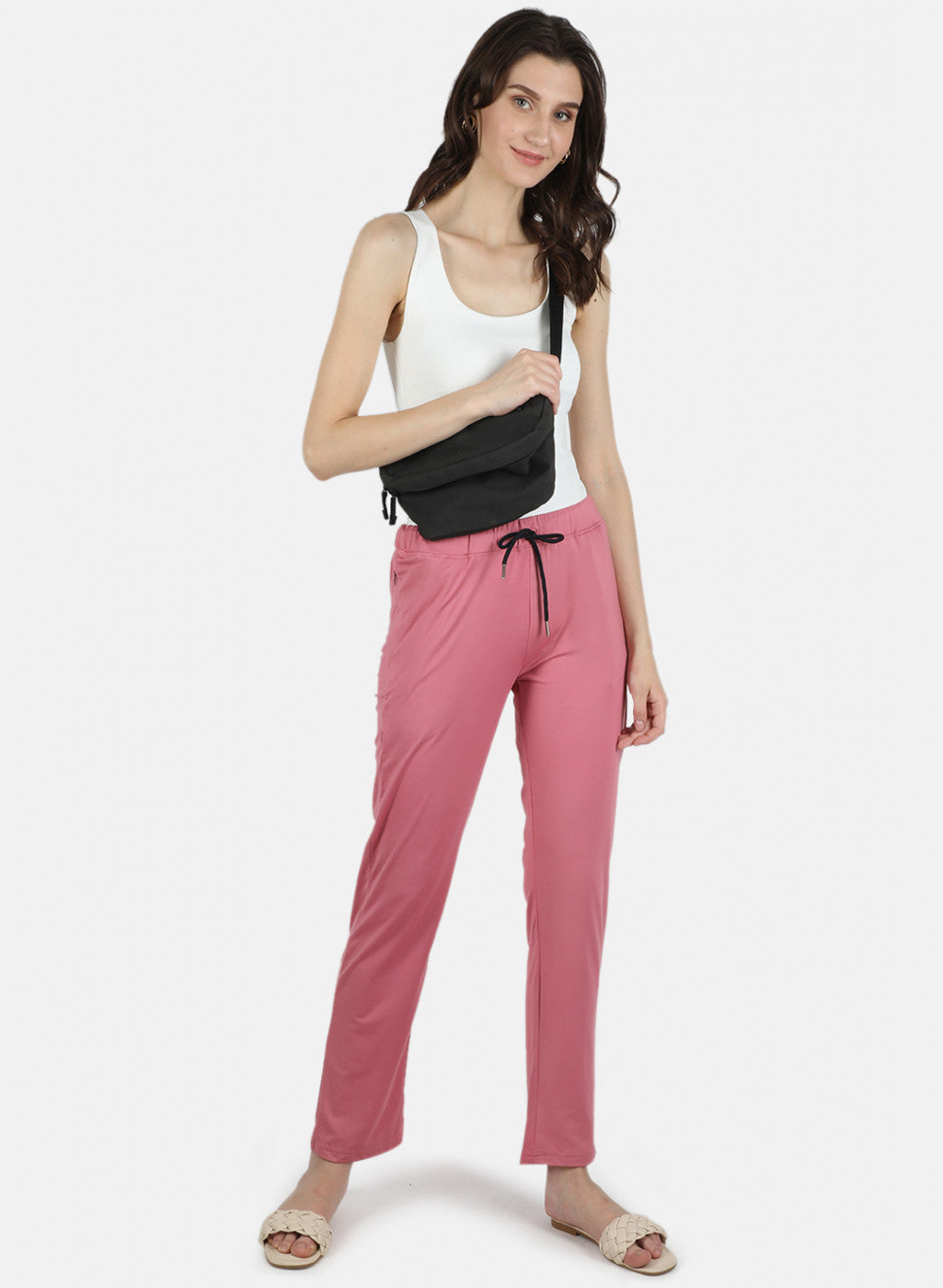 Women Pink Regular Fit Lower