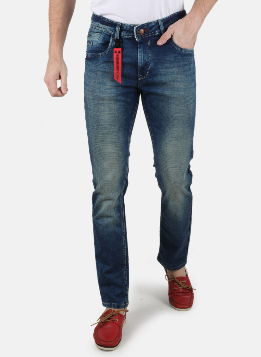 Men Blue Narrow Fit Denim