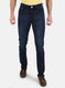 Men Navy Blue Narrow Fit Denim