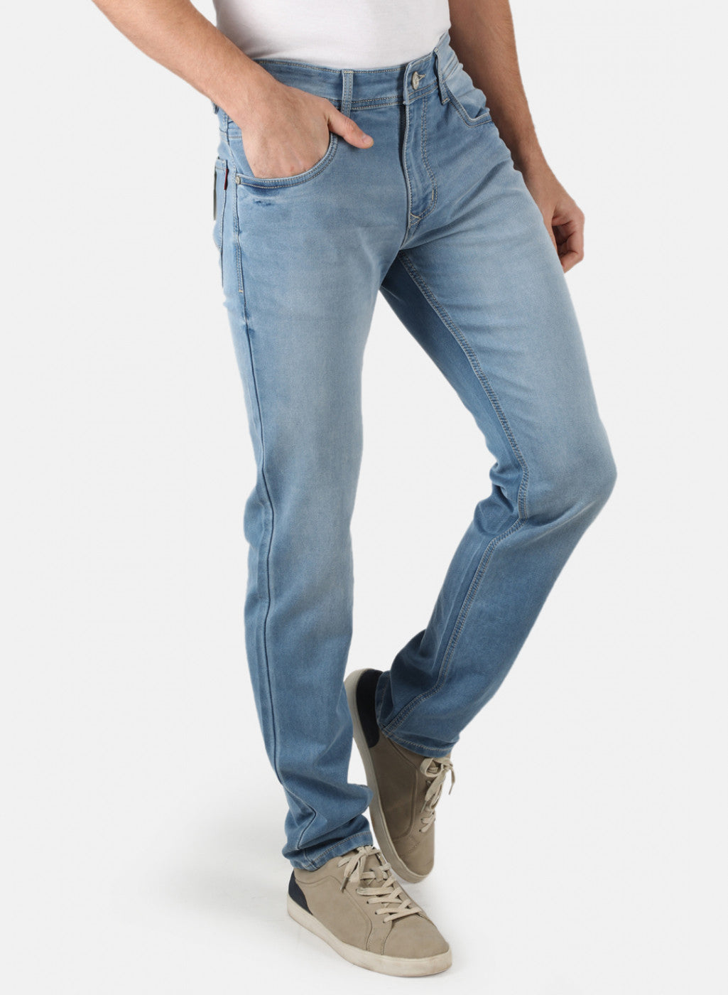 Men Blue Narrow Fit Denim