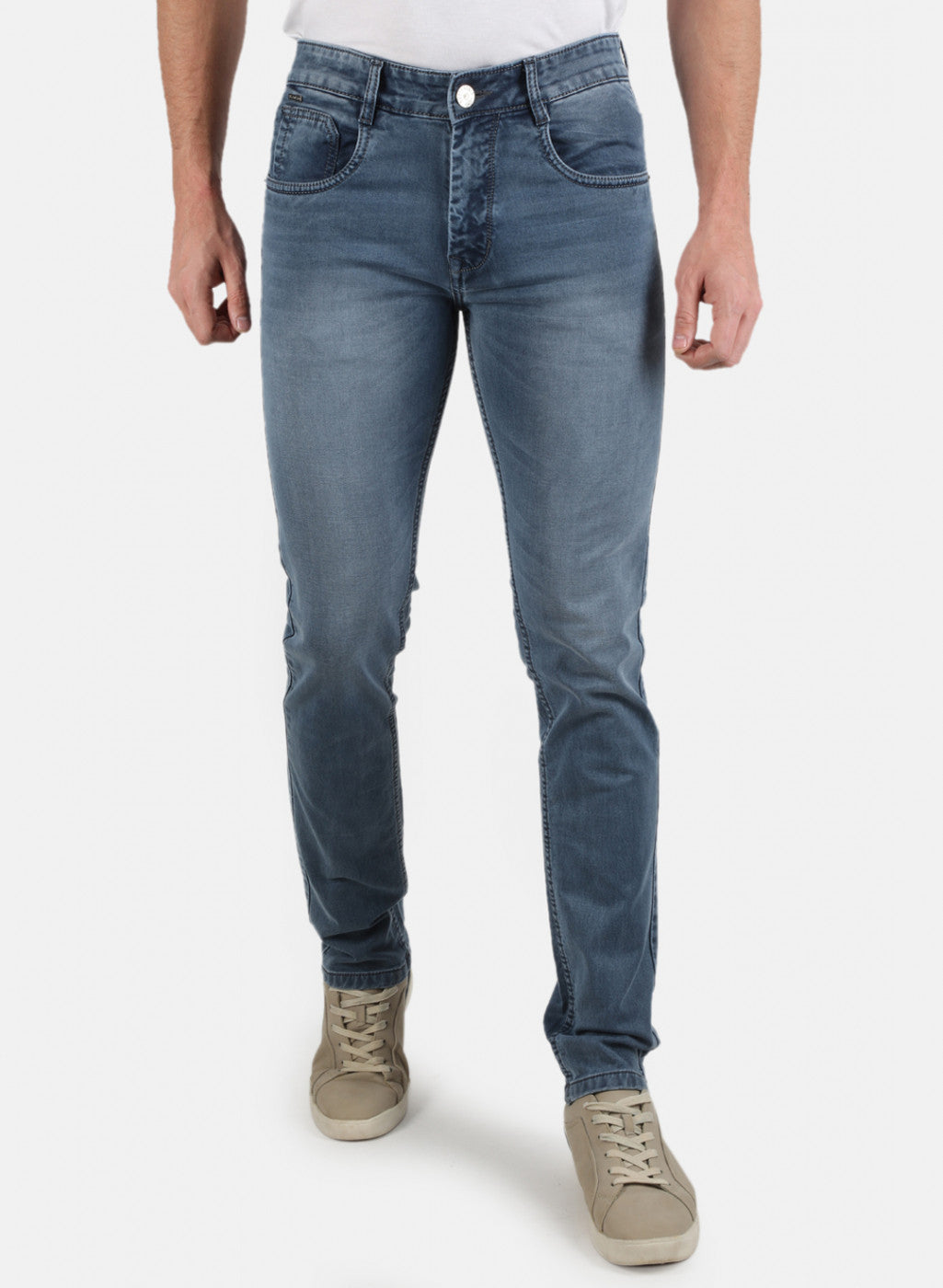 Men Blue Narrow Fit Denim