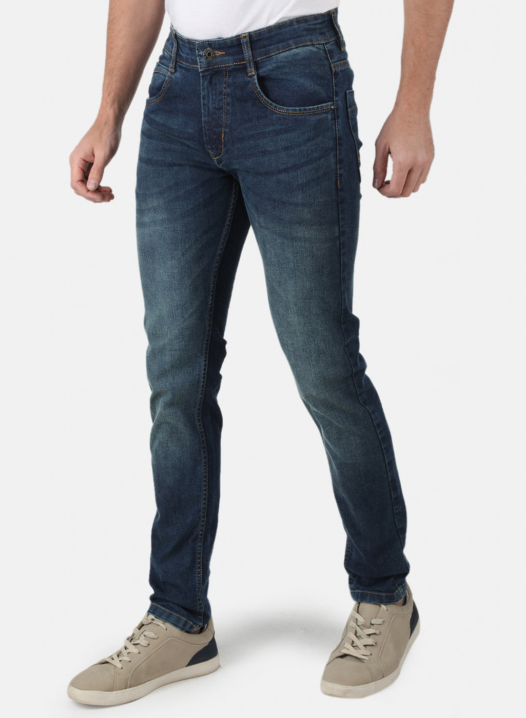 Men Blue Skinny Fit Denim