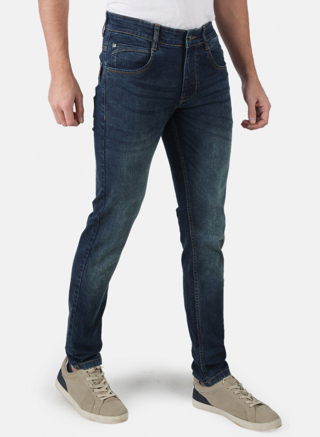 Men Blue Skinny Fit Denim