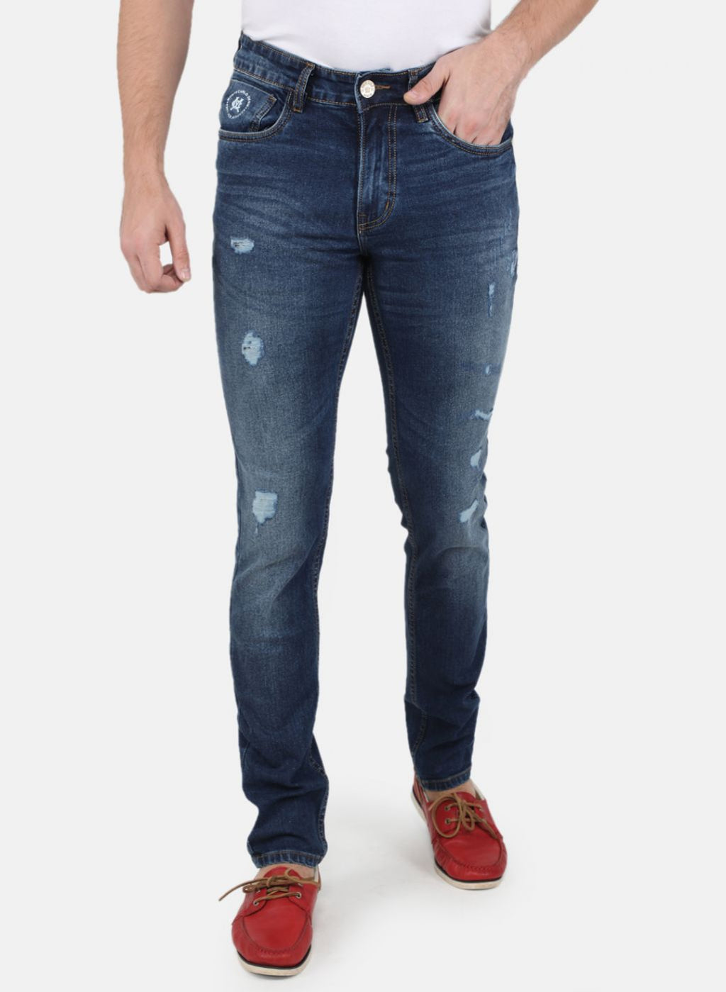 Men Blue Skinny Fit Denim