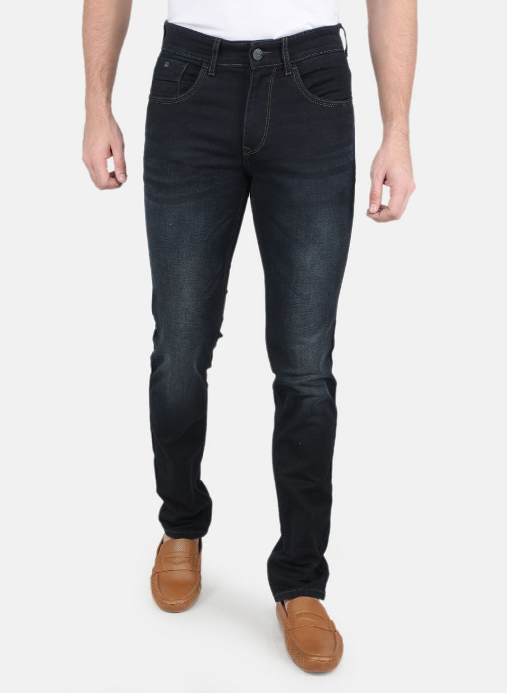 Men Blue Narrow Fit Denim