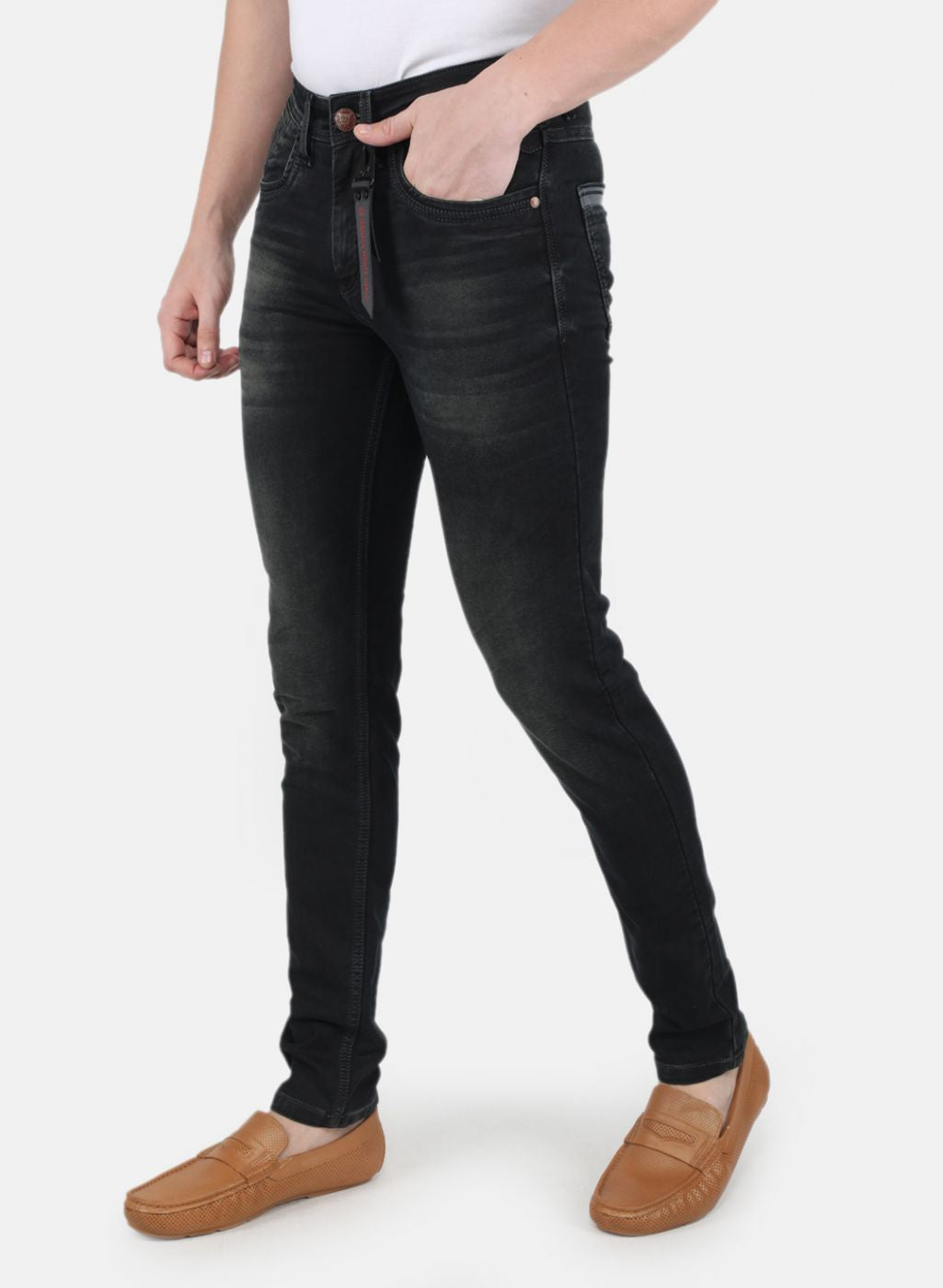 Buy Men Green Skinny Fit Denim Online in India Monte Carlo